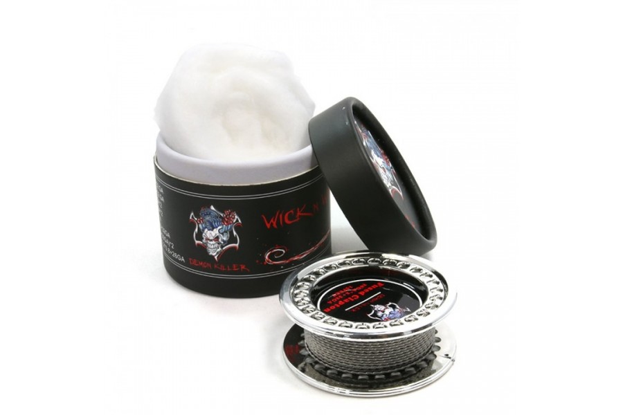 Demon Killer - Wick n Vape Alien Clapton Tel Pamuk Seti 15ft (5metre)