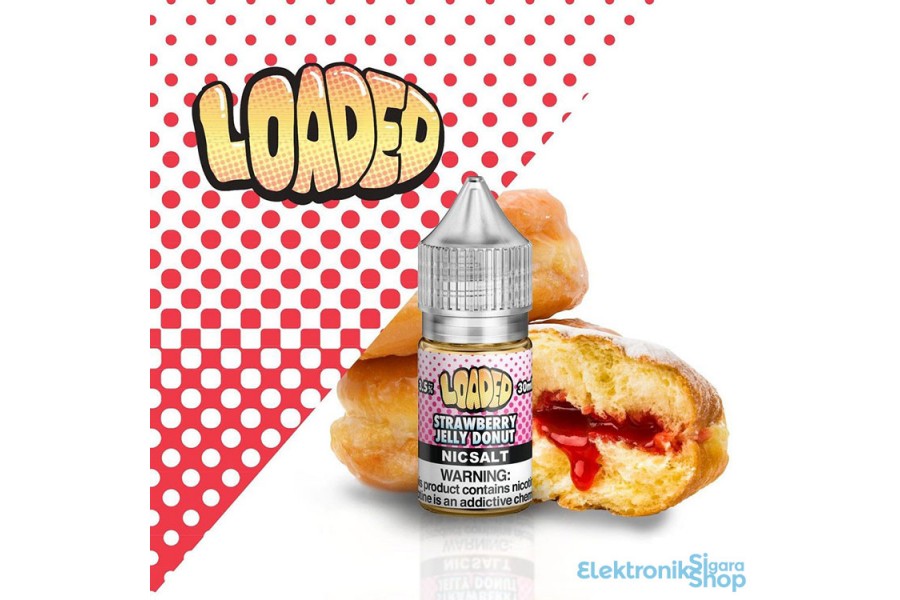 LOADED - Strawberry Jelly Donut Salt Likit (30ML)