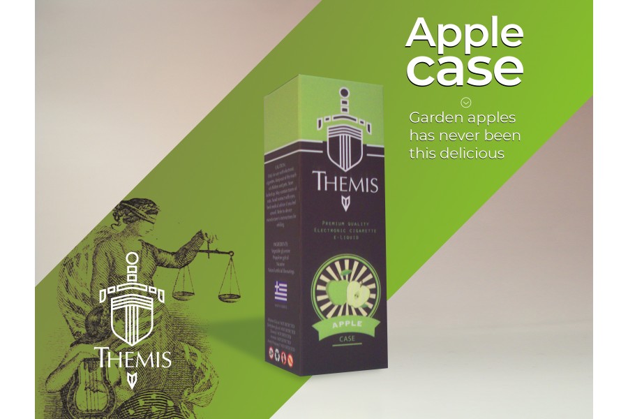 Themis Premium e-Liquid - Apple Case Elektronik Sigara Likiti (30 ml)