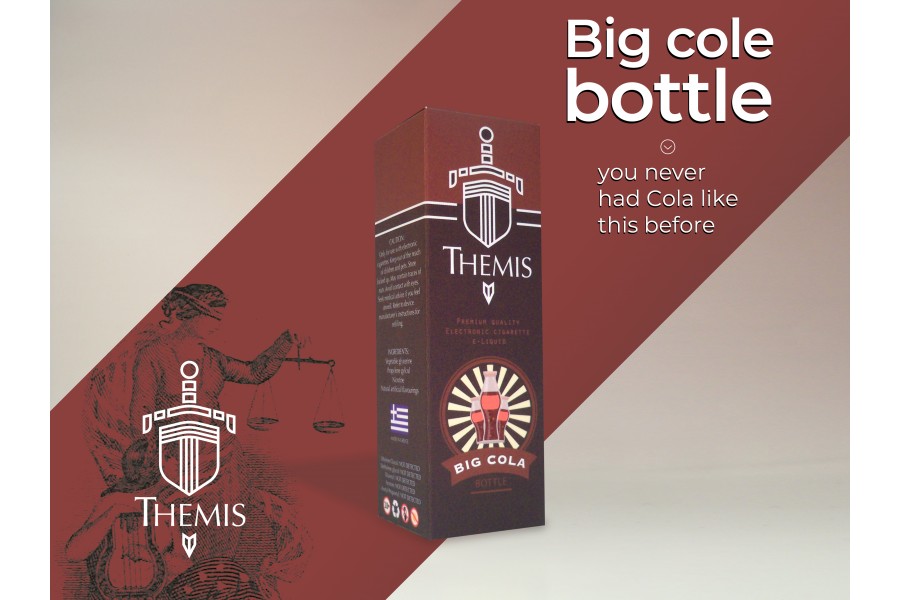 Themis Premium e-Liquid - Big Cola Bottle Elektronik Sigara Likiti (30 ml)