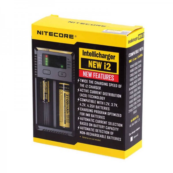 Nitecore New i2 Li-ion 18650 Pil Şarj Cihazı