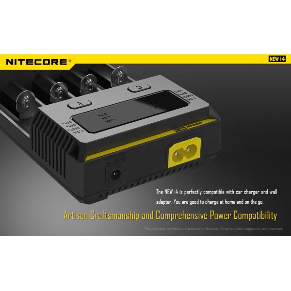 Nitecore Intellicharger New i4 Li-ion 18650 Pil Şarj Cihazı