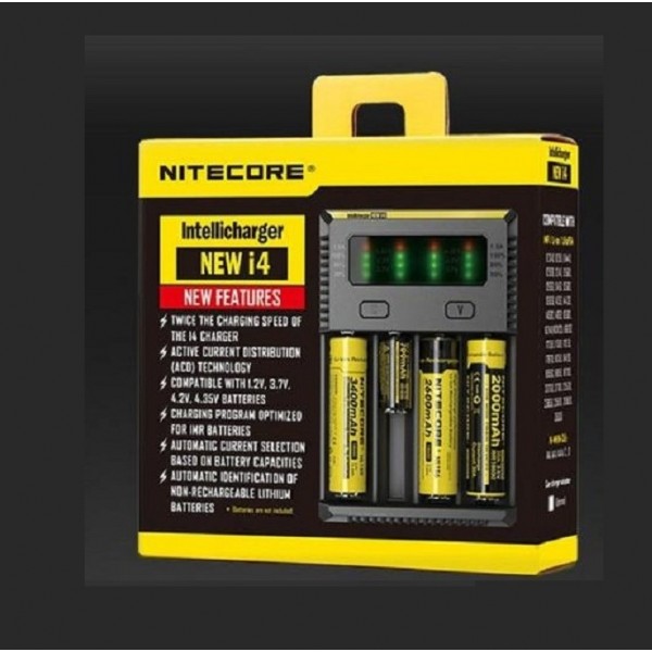 Nitecore Intellicharger New i4 Li-ion 18650 Pil Şarj Cihazı