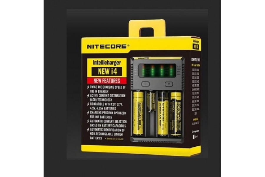 Nitecore Intellicharger New i4 Li-ion 18650 Pil Şarj Cihazı