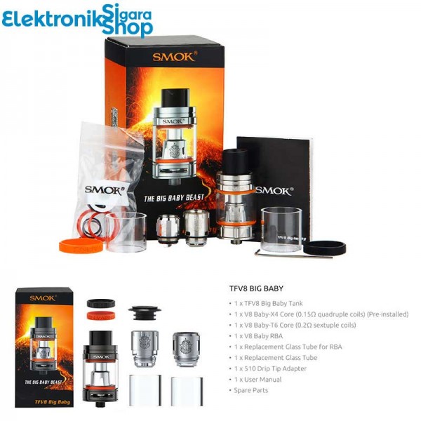 Smok TFV8 Big Baby Atomizer 24.5mm