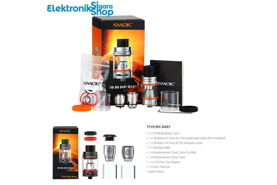 Smok TFV8 Big Baby Atomizer 24.5mm