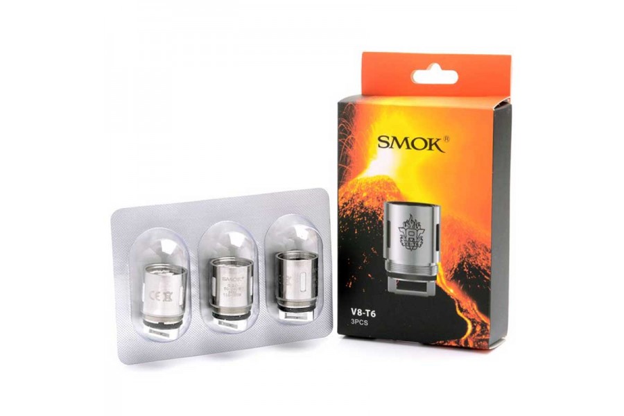 Smok TFV8 - V8-T6 Sextuple Coil (0.2 oHm) 