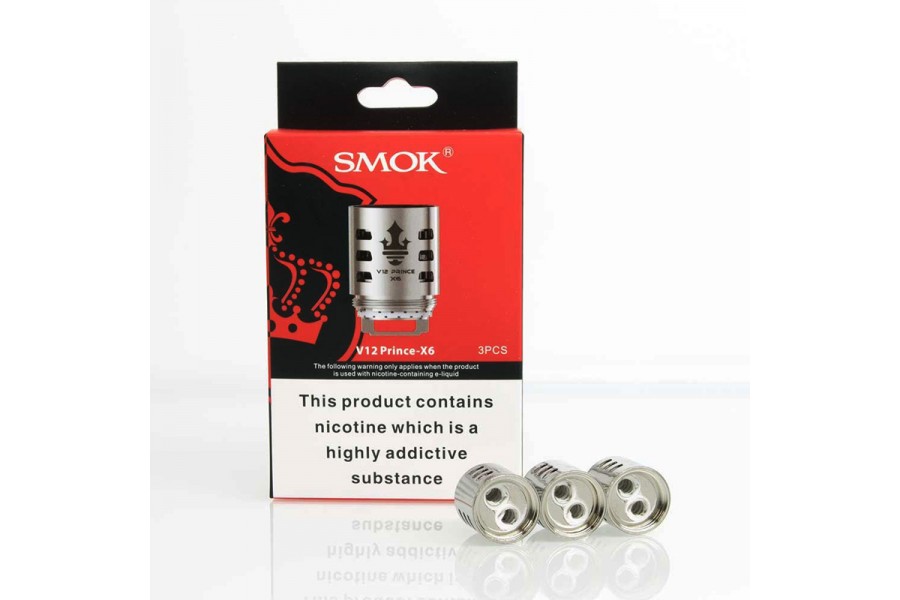 Smok V12 Prince Coil (TFV12 Prince/ X-Priv / Mag) (3 Adet)