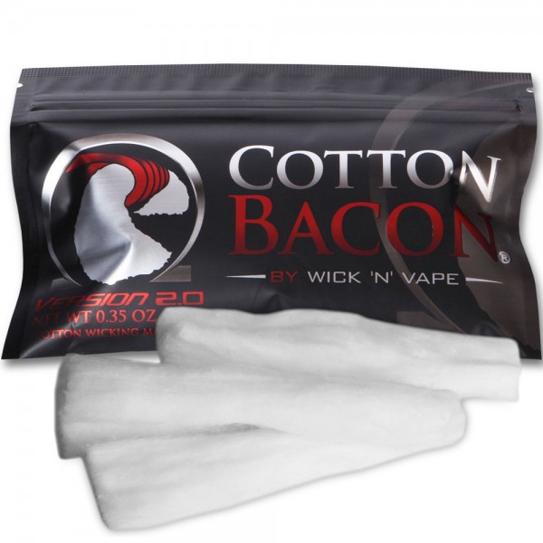 Wick N Vape Cotton Bacon Organik Sarım Pamuğu