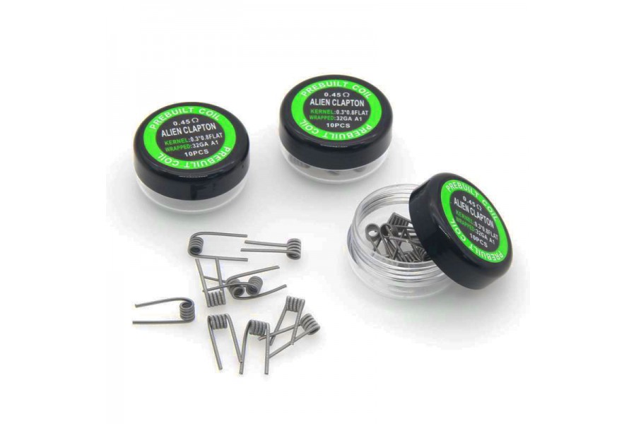 Alien Clapton Hazır Sarılı Tel 0.45 oHm (10 Adet)