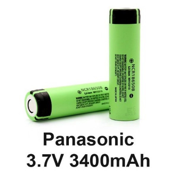 Panasonic NCR18650B 18650 3400 mAh Li-On Pil