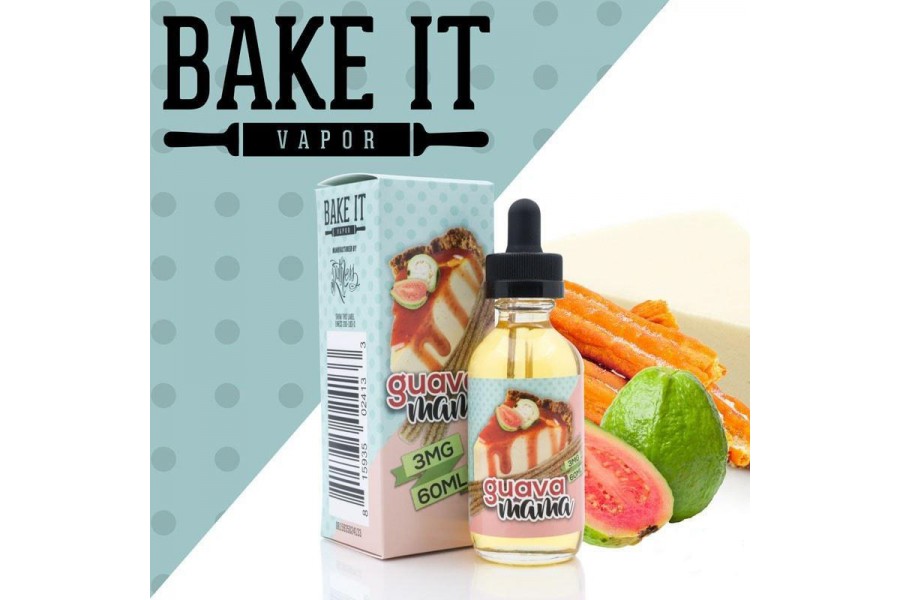 Bake It Vapor Guava Mama Premium Likit 60ml