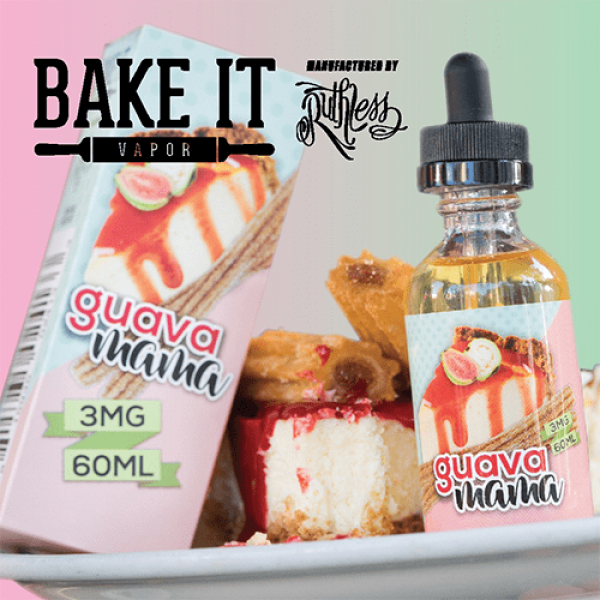 Bake It Vapor Guava Mama Premium Likit 60ml