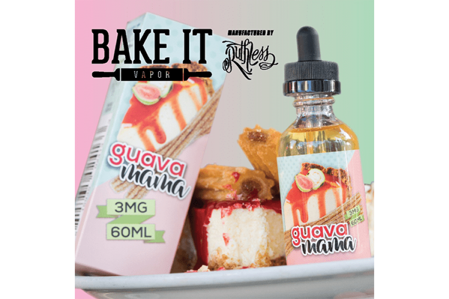 Bake It Vapor Guava Mama Premium Likit 60ml